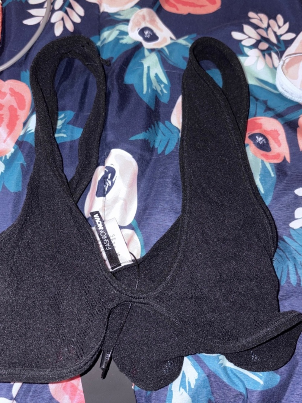 Black bralette